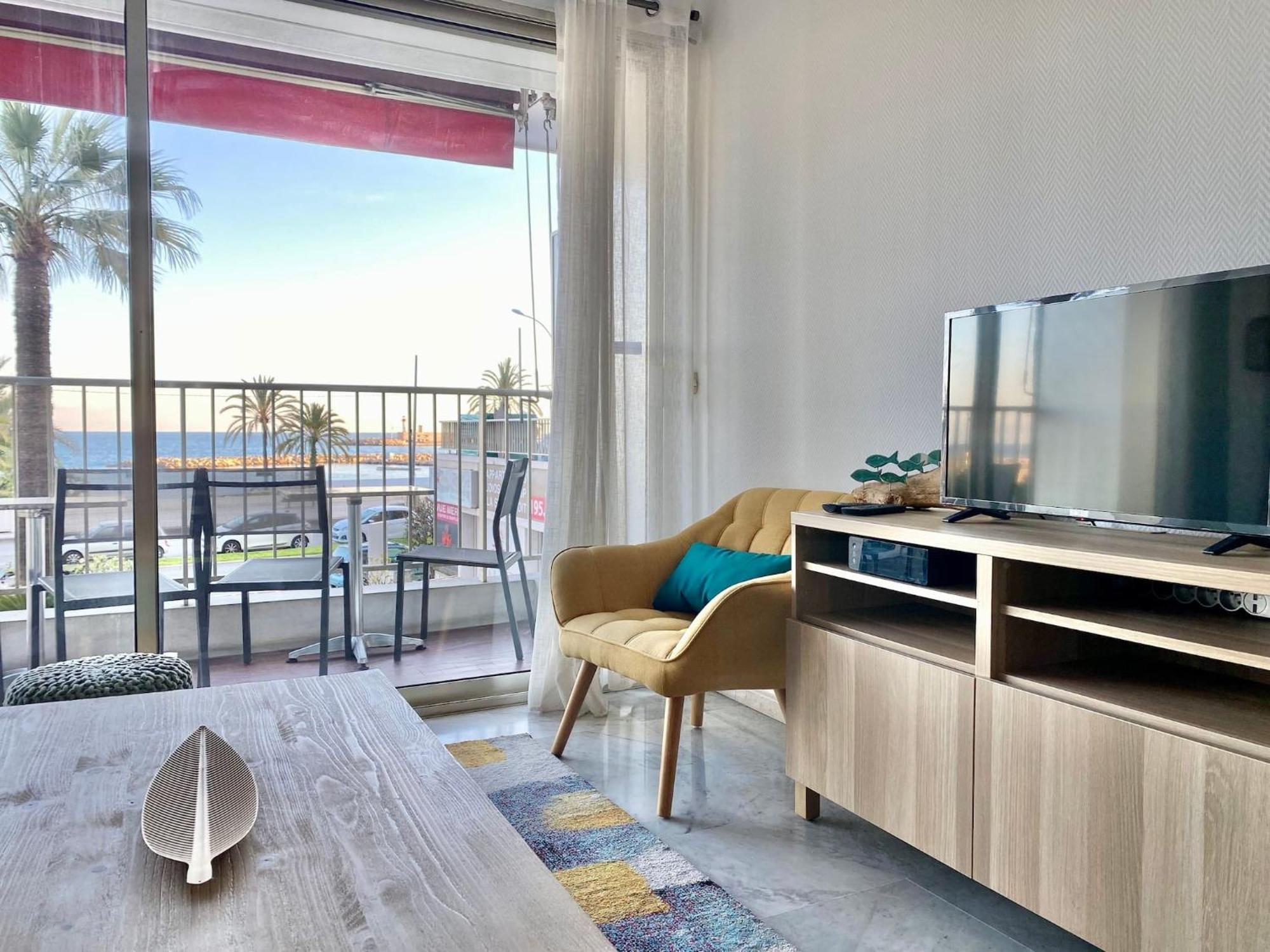 "Le Reve Eveille", Vue Mer, Garage Menton Bagian luar foto
