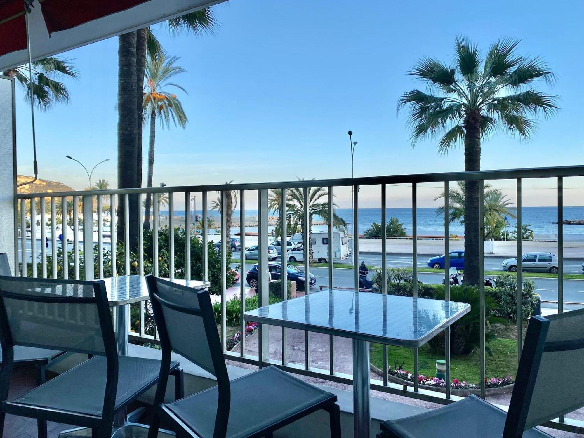 "Le Reve Eveille", Vue Mer, Garage Menton Bagian luar foto